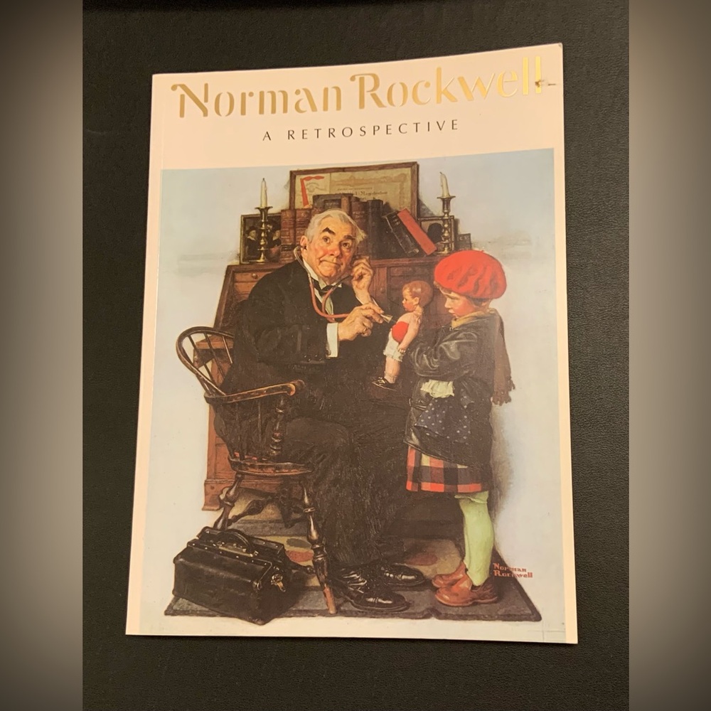 ✨5/$25✨Norman Rockwell Retrospective Book